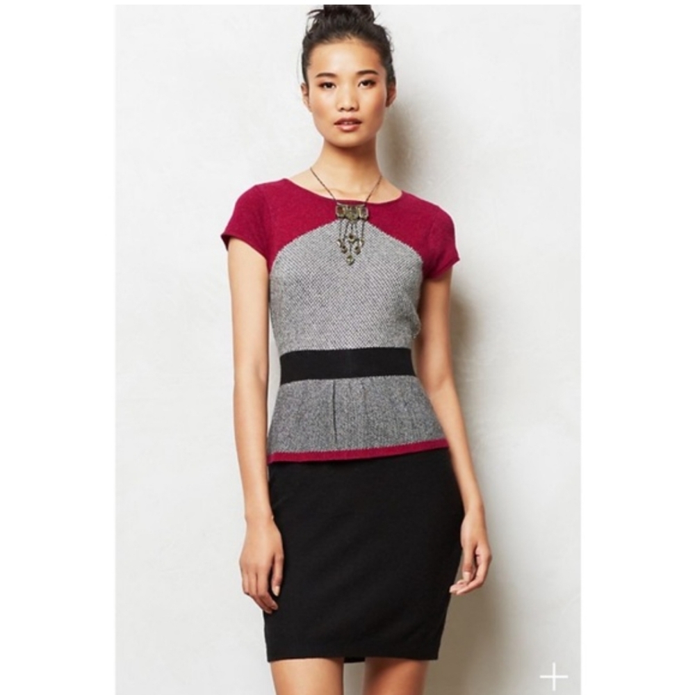 Anthropologie Sparrow Serena Lambswool Dress
